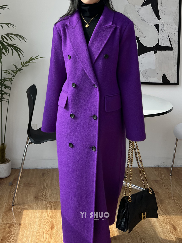 Wool Coat Peacoat - Autunno Inverno Nuovo Cappotto di lana