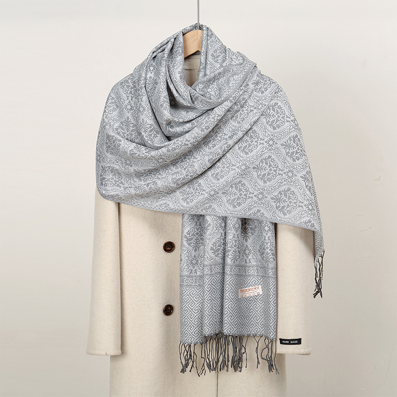 Shawl Wrap Winter - 2024 Sciarpa di cashmere spessa di