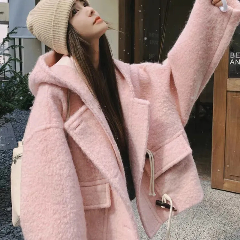 Cappotti di lana corti con cap - Wool Coat Peacoat recensione e prezzo