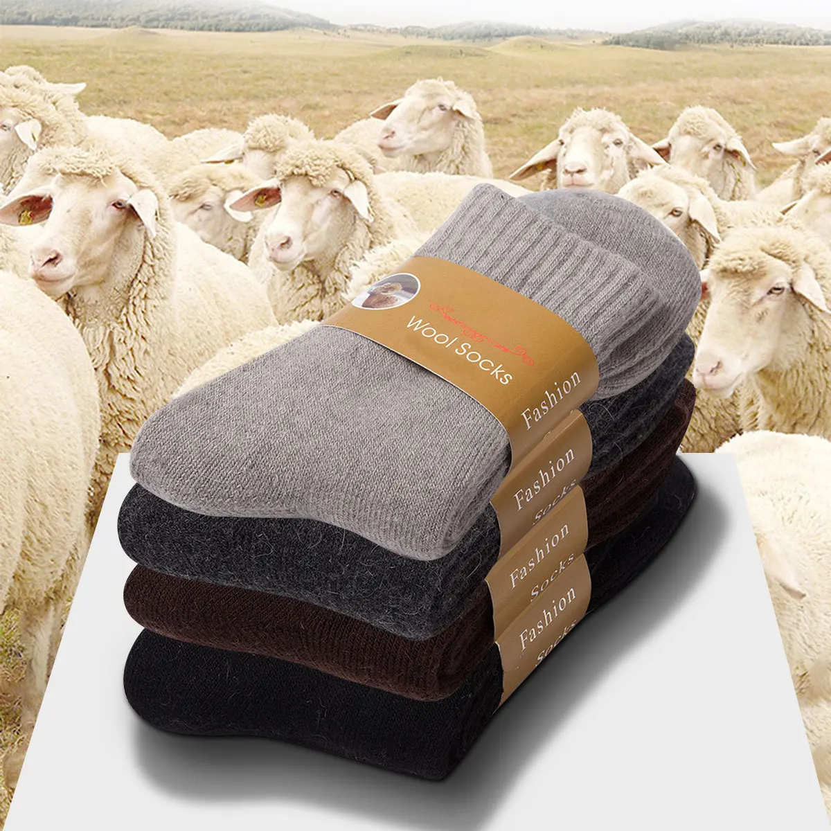 2 paia di calzini caldi invern - Thermal Sock Wool recensione e prezzo