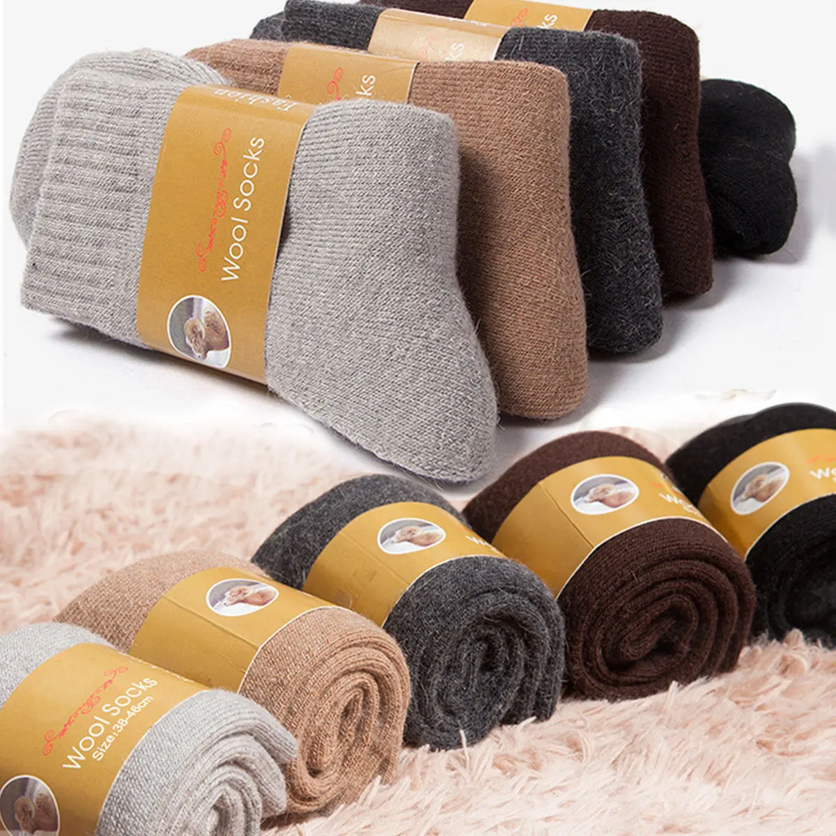 2 paia di calzini caldi invern - Thermal Sock Wool recensione e prezzo