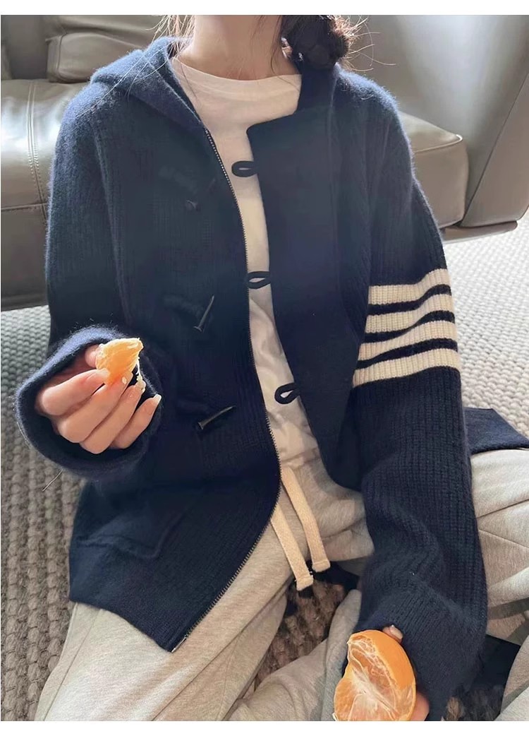 Cardigan lavorato a maglia TB  - Wool Coat Peacoat recensione e prezzo