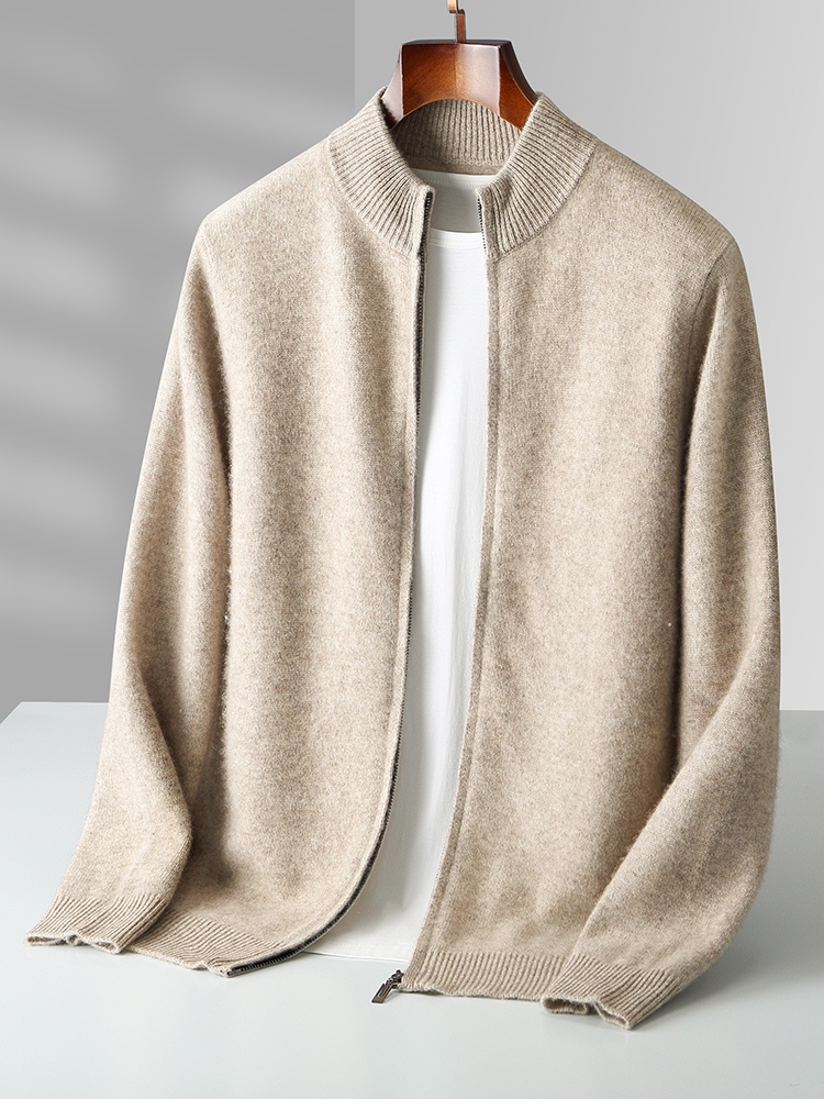 Cardigan in maglia da uomo in  - Wool Coat Peacoat recensione e prezzo