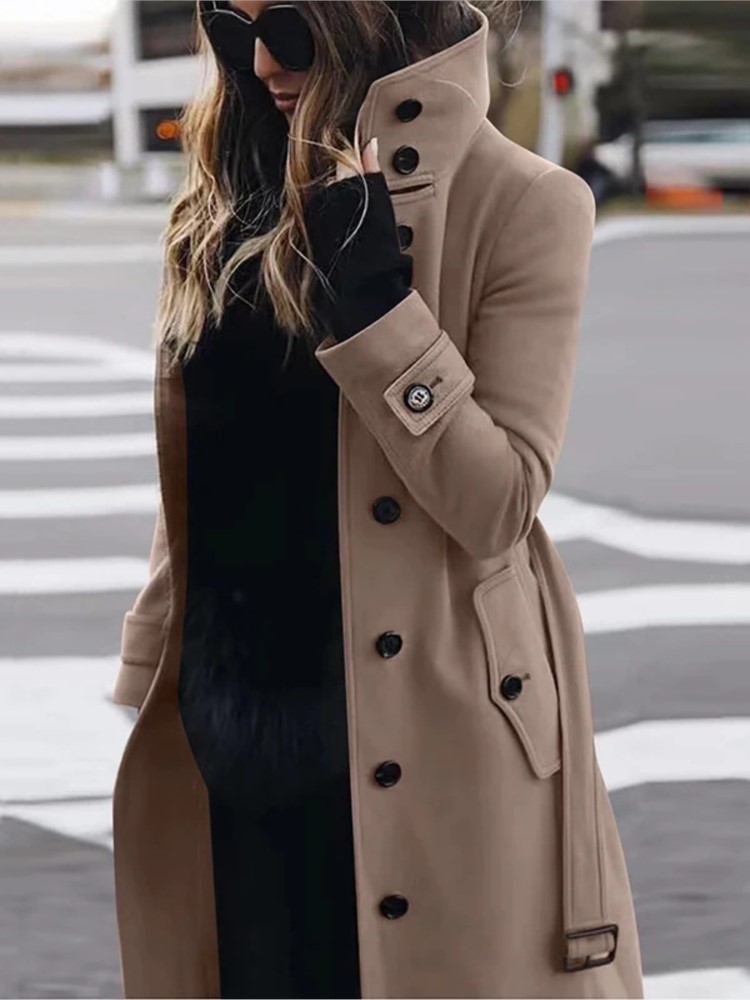Nuovo cappotto di lana da donn - Wool Coat Peacoat recensione e prezzo