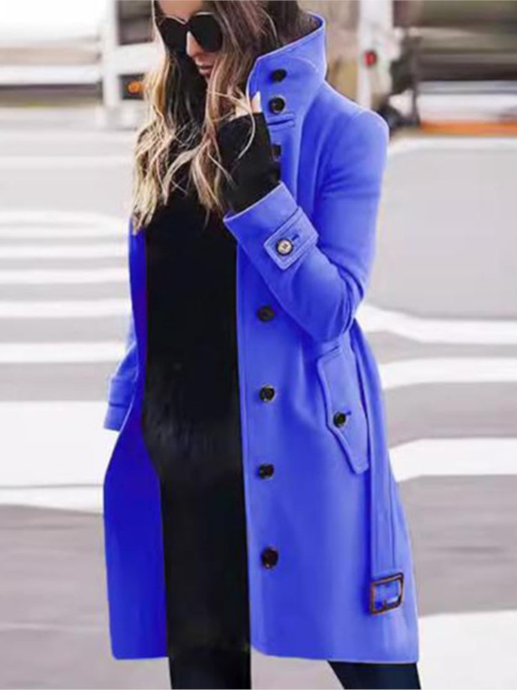 Nuovo cappotto di lana da donn - Wool Coat Peacoat recensione e prezzo
