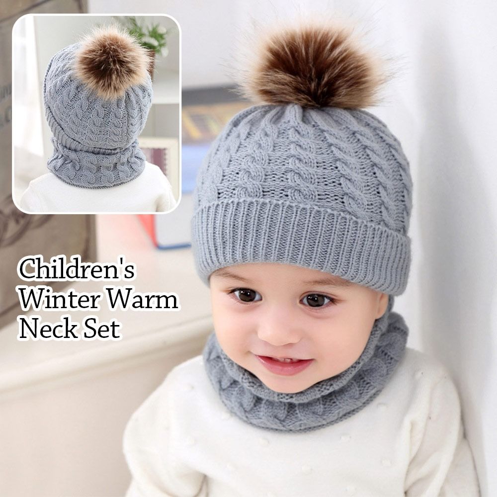 Set 2 Pezzi Invernali: Cappell - Knit Beanie Hat Warm recensione e prezzo