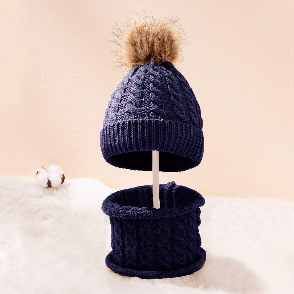 Set 2 Pezzi Invernali: Cappell - Knit Beanie Hat Warm recensione e prezzo